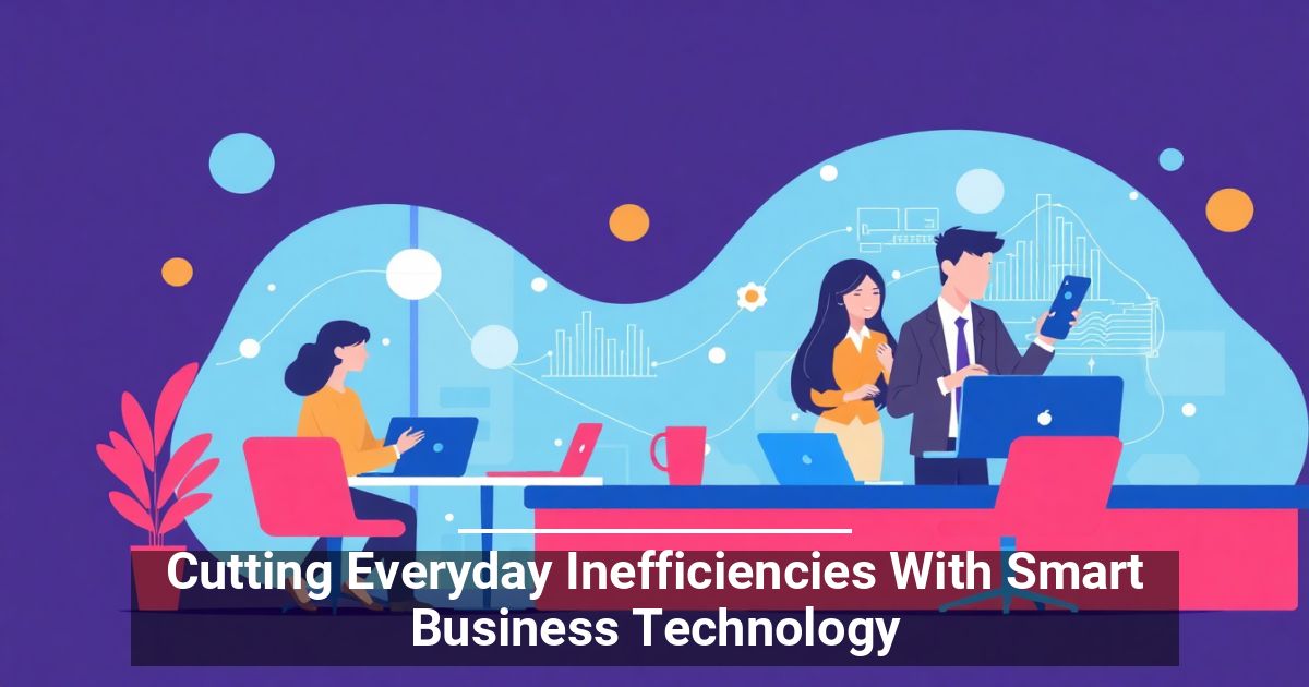 Cutting Everyday Inefficiencies With Smart Business Technology